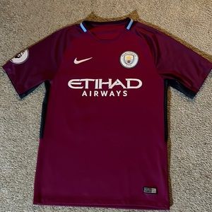 Authentic Manchester City 2017/18 Away Jersey - G. Jesus #33